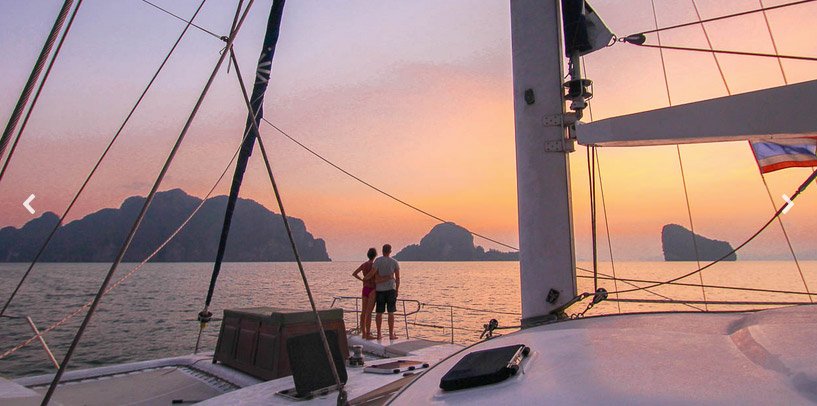 nyami-catamaran-sunset-for-deck-sia-ao-yon-sailing-club