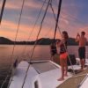 nyami-catamaran-sunset-for-deck2-sia-ao-yon-sailing-club